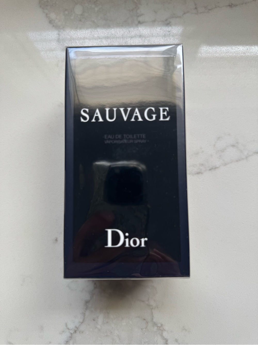 Dior Sauvage Box in Deep Navy and Black